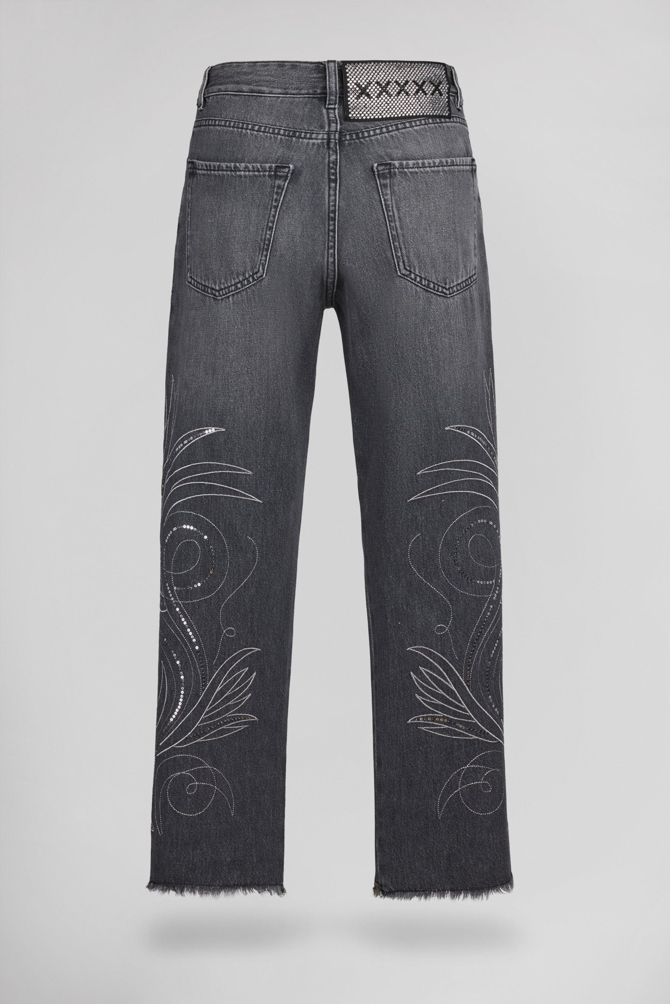 Jean PTL - BEMAN CROP GRIS - School Rag