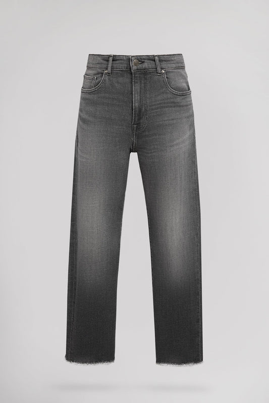 Achat Jean PTL - BEMAN CROP HIGH GREY - School Rag
