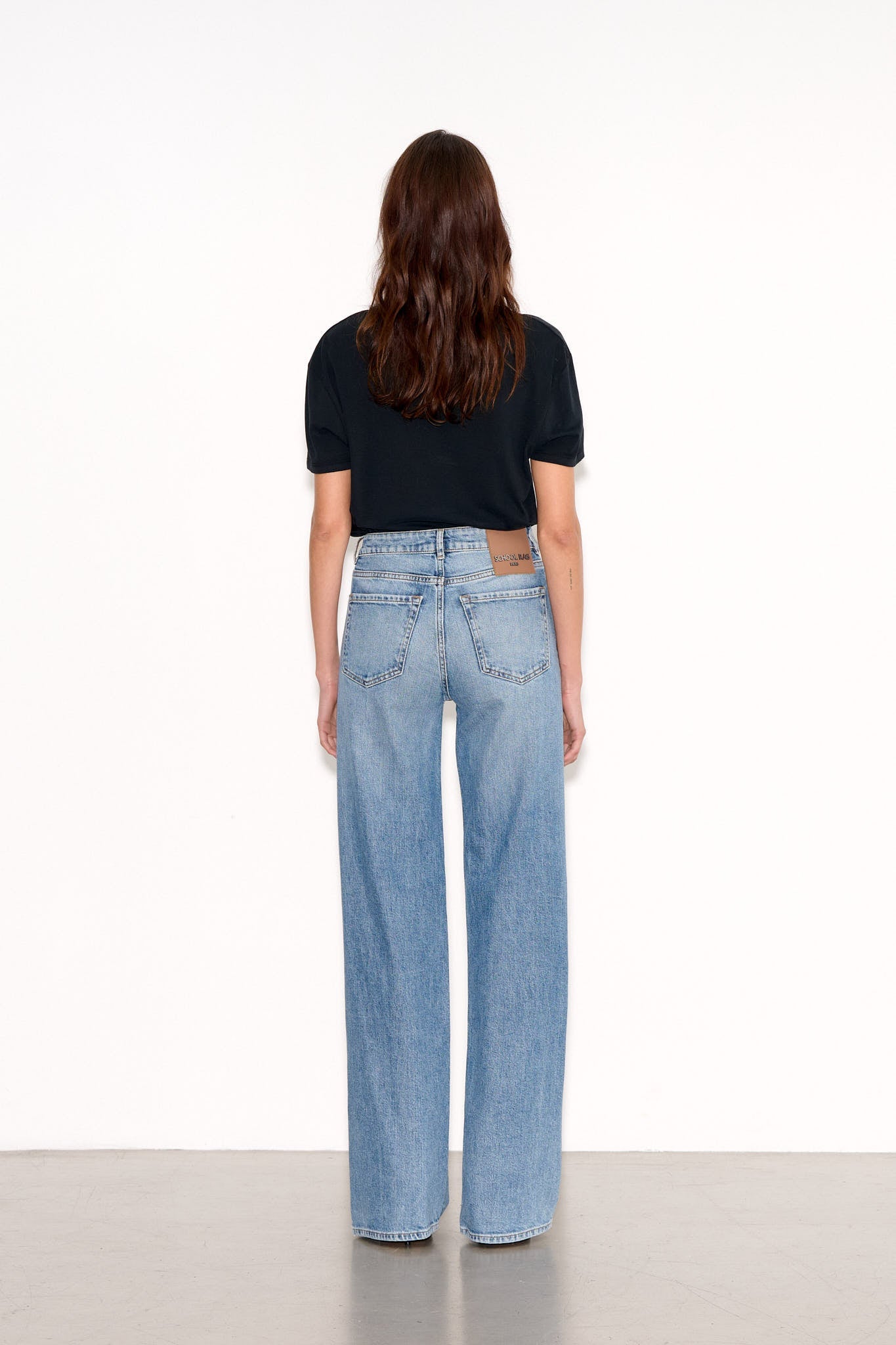Jean PTL - BESHOW HIGH BLUE VINTAGE/INDIGO - School Rag