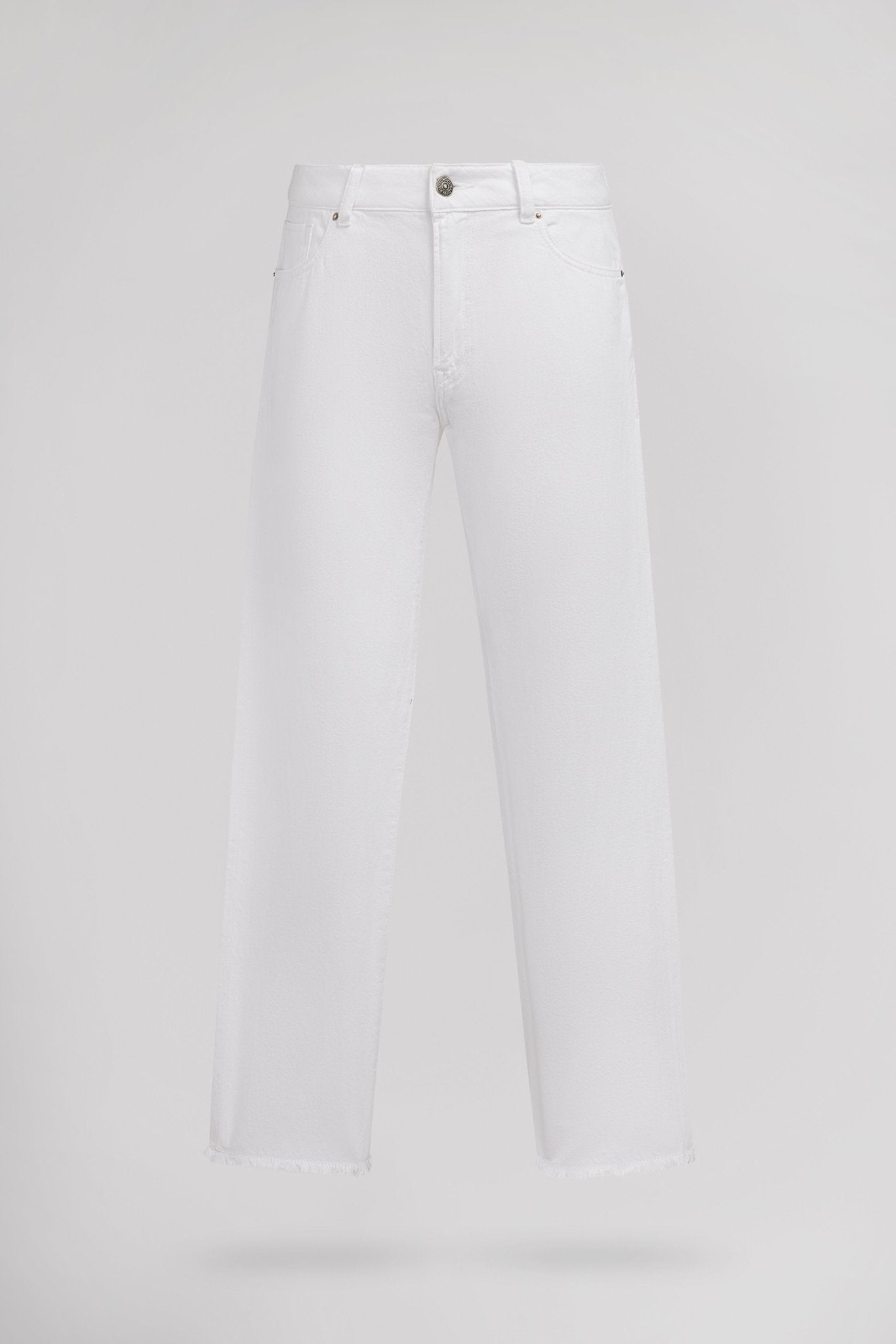 Jean PTL - BRIDGET CROP WHITE - School Rag