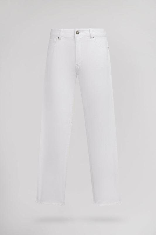 Achat Jean PTL - BRIDGET CROP WHITE - School Rag