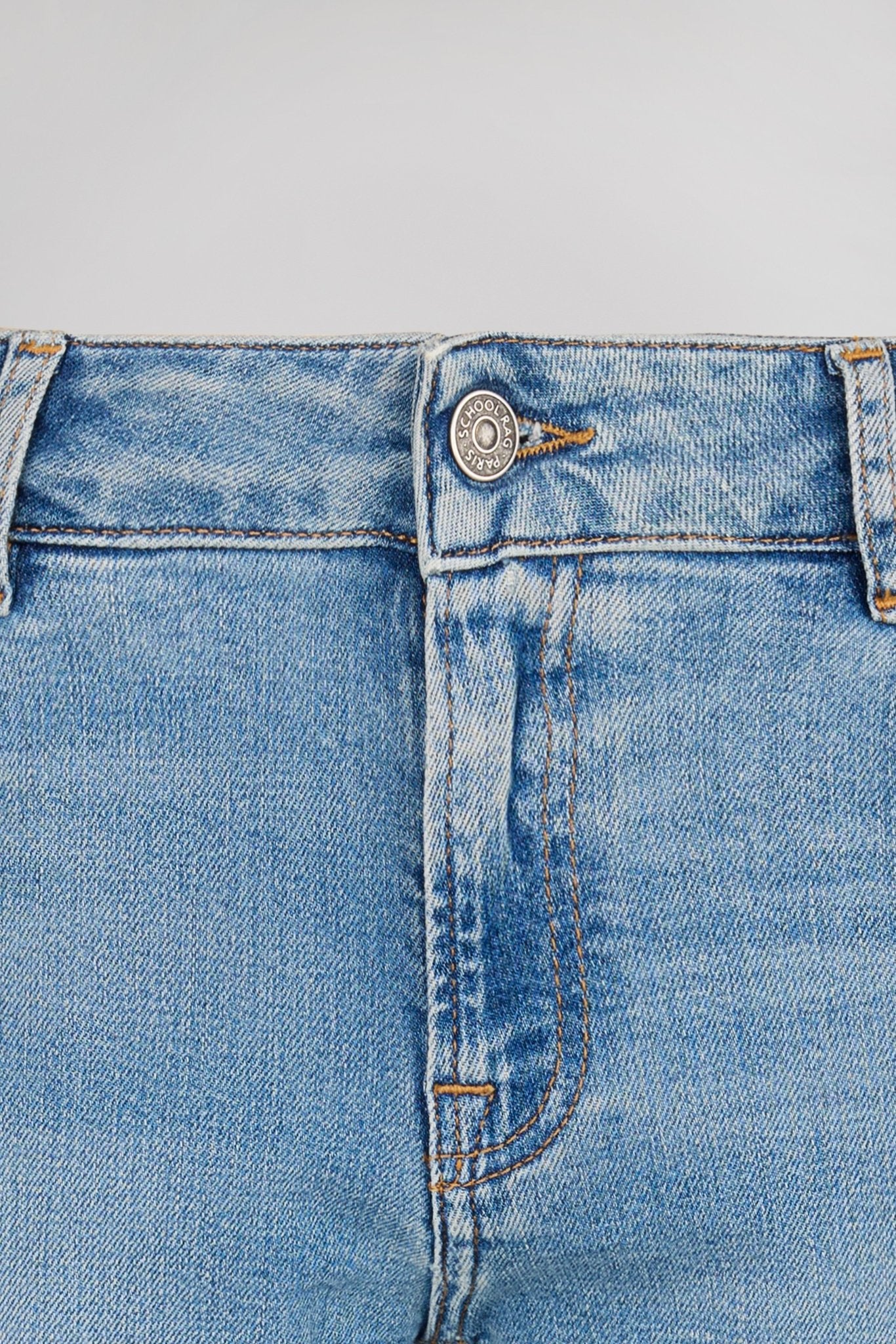 Jean skinny galbant PTL - AMY VINTAGE/INDIGO - School Rag