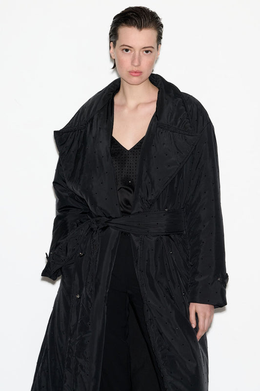 Achat Manteau façon doudoune M - RAINYDAY BLACK NOIR - School Rag