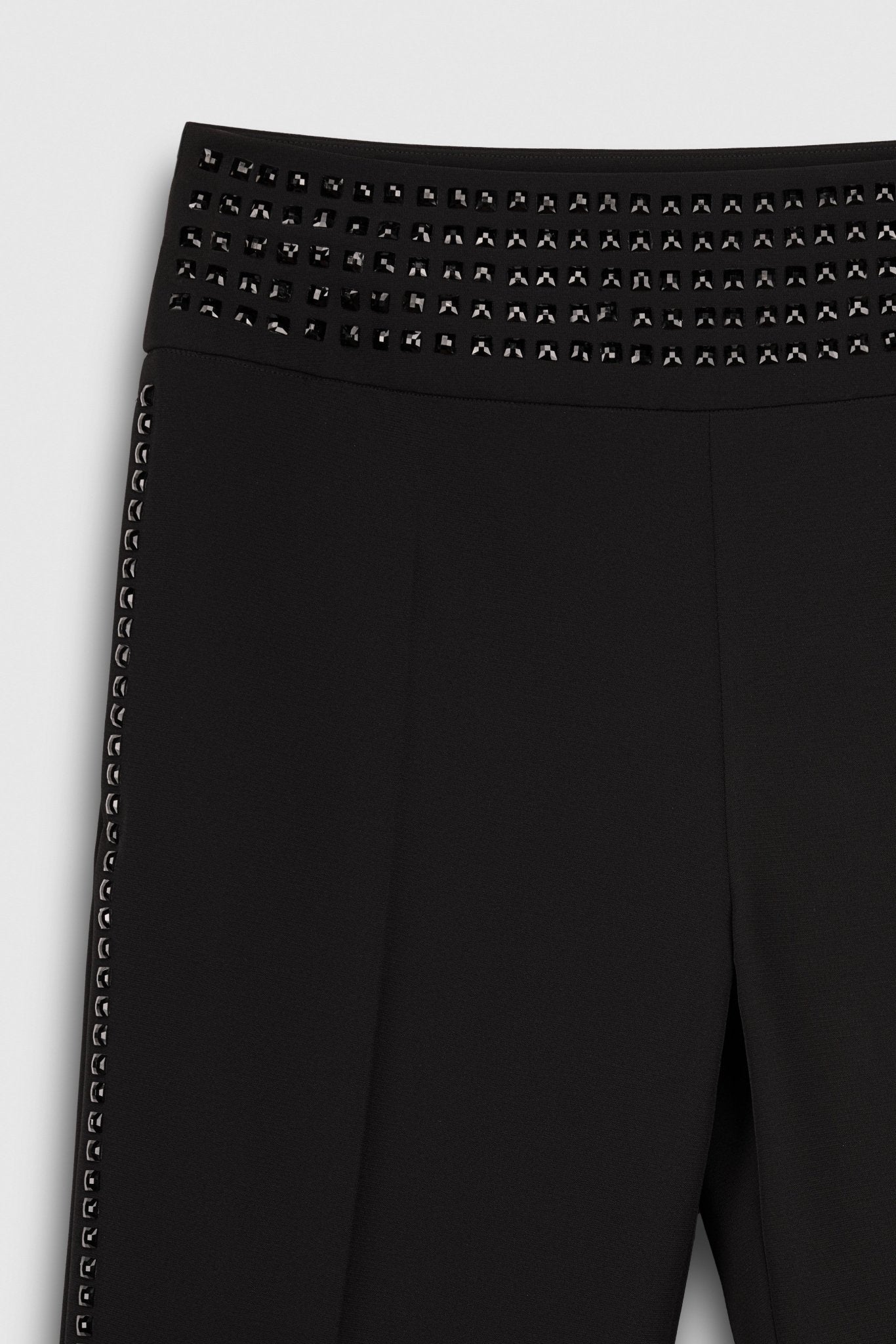 Pantalon cigarette GRAHAM  NOIR - School Rag