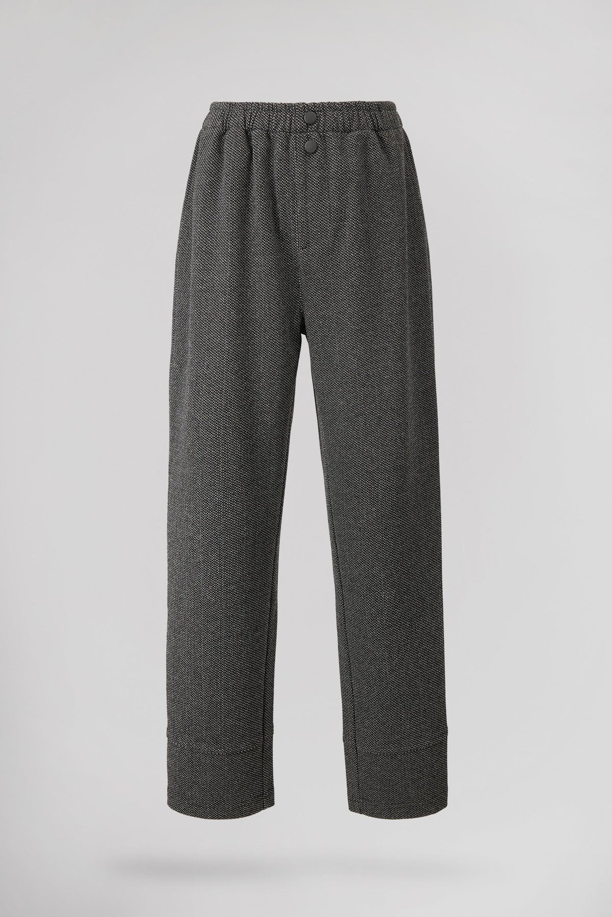 Pantalon crop en maille NUNA GREY - School Rag