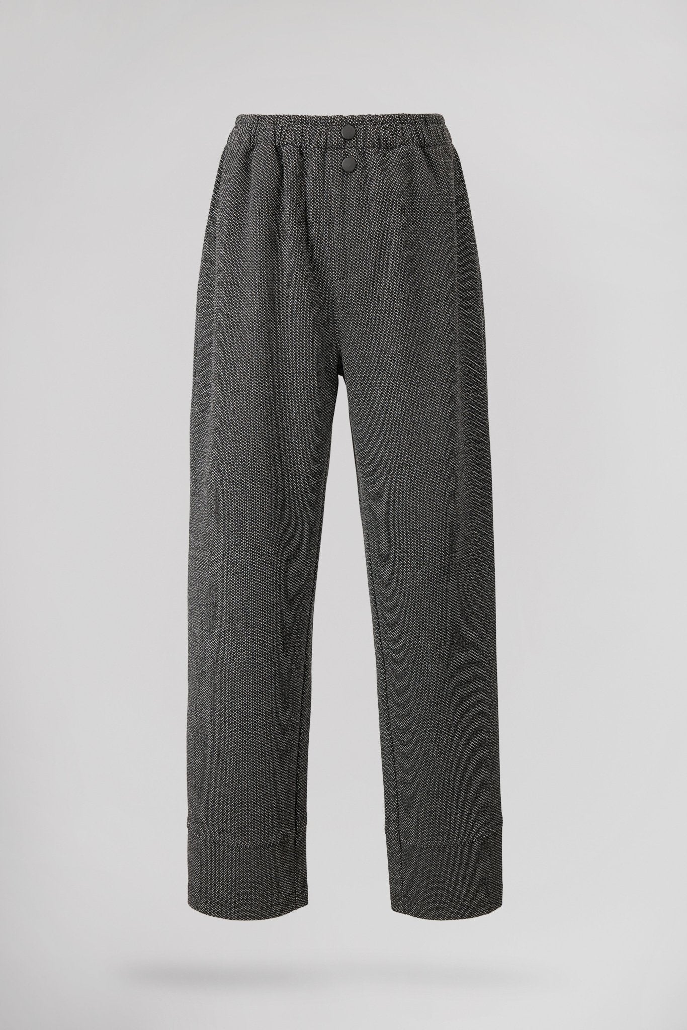 Pantalon crop en maille NUNA GREY - School Rag