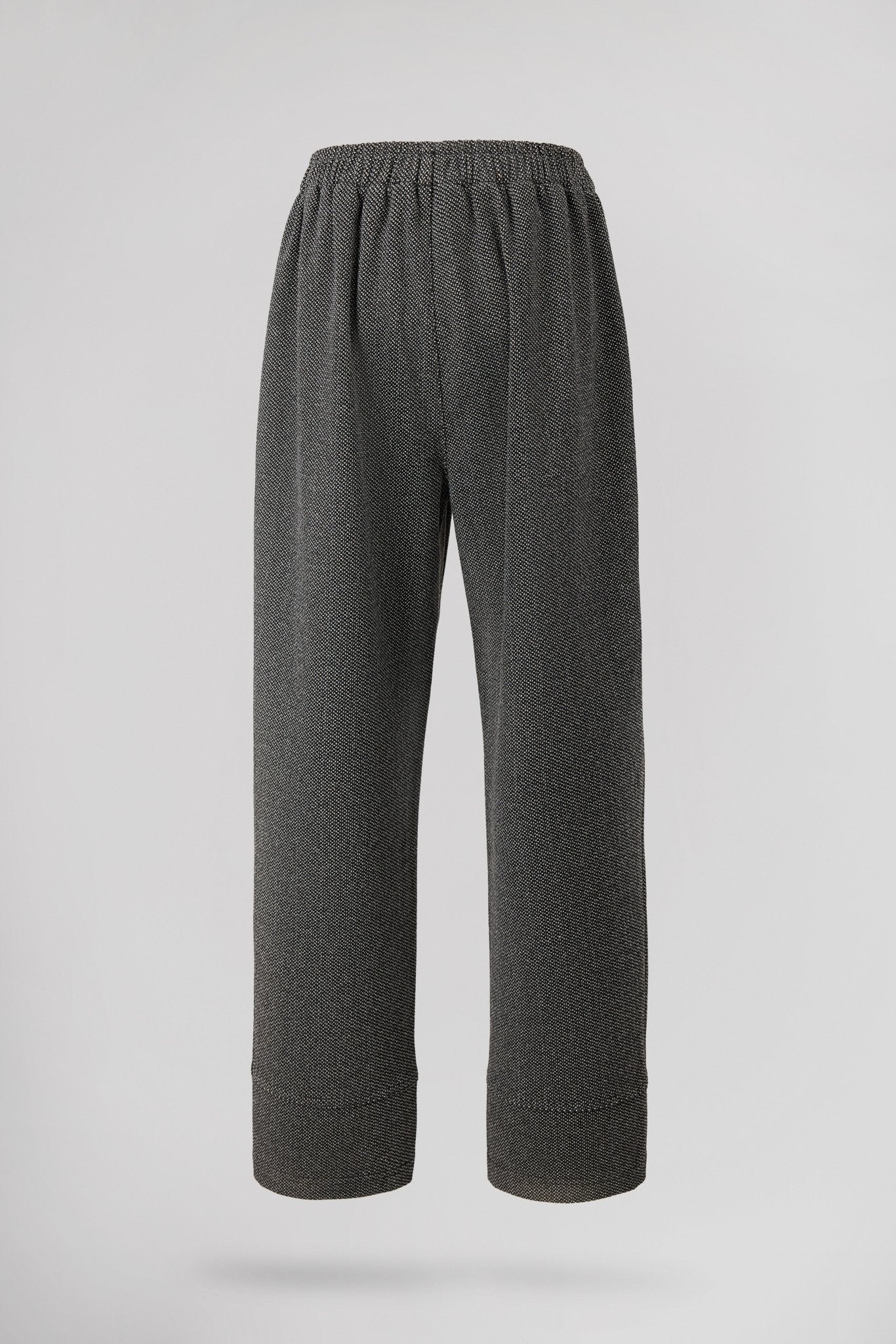 Pantalon crop en maille NUNA GREY - School Rag