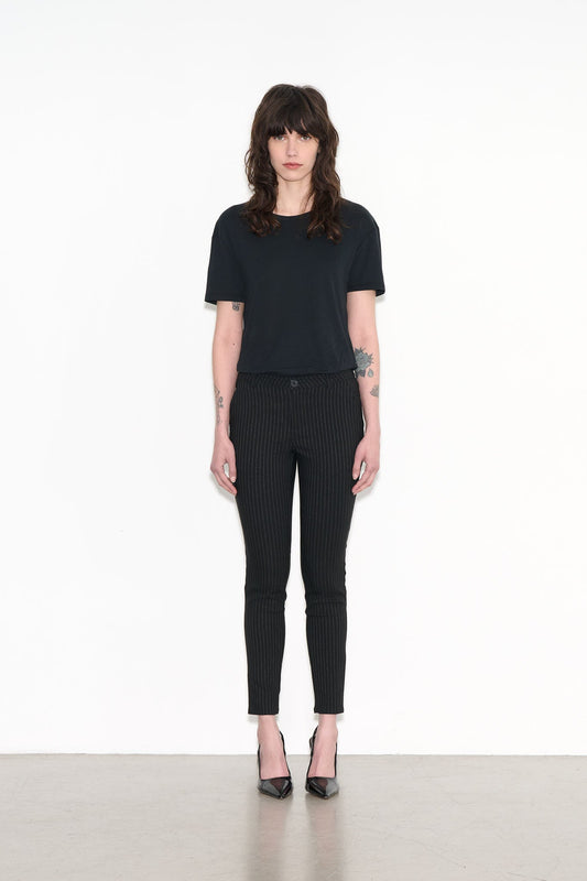 Achat Pantalon PTL - CLOEE RAYE DARK STRIPES - School Rag