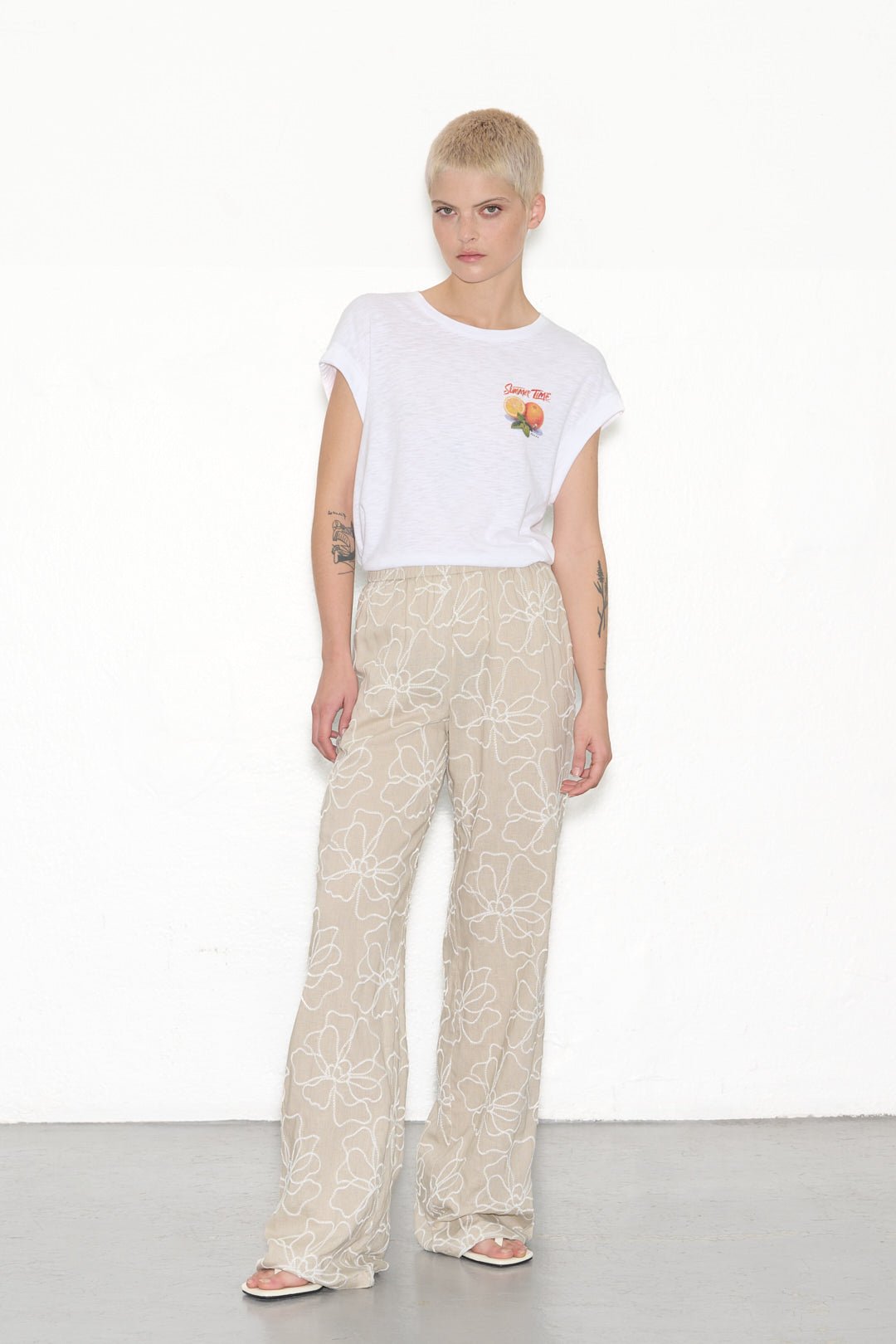 Pantalon PTL - SASHA BEIGE - School Rag