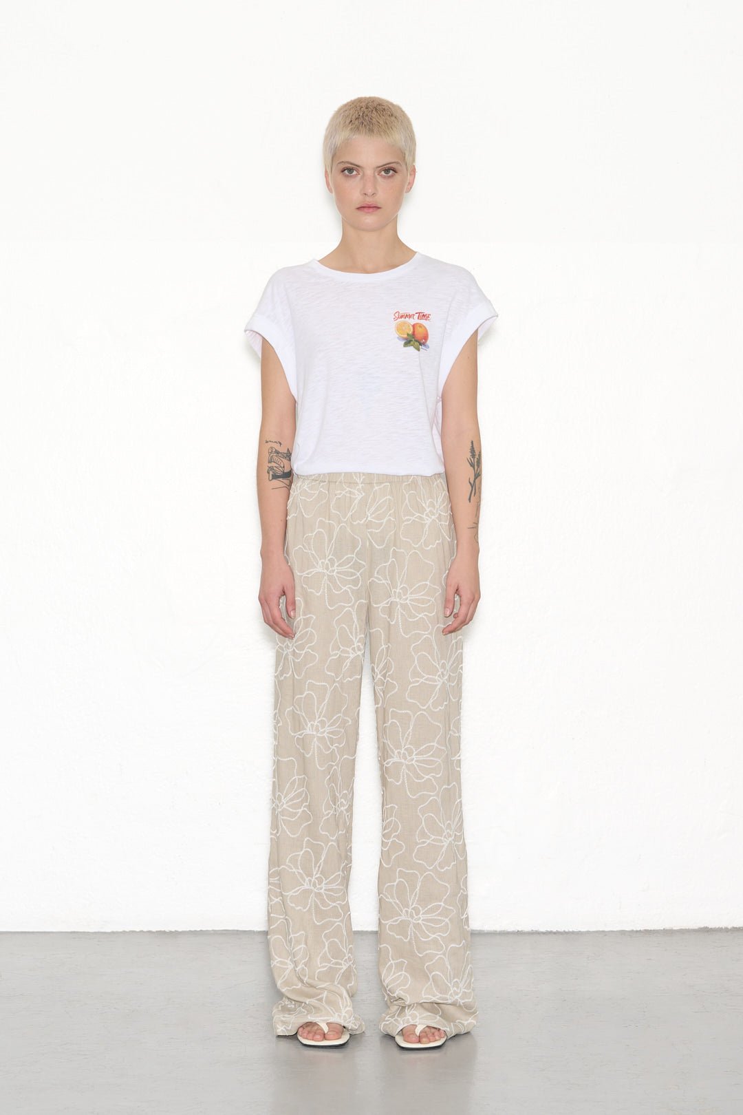 Pantalon PTL - SASHA BEIGE - School Rag