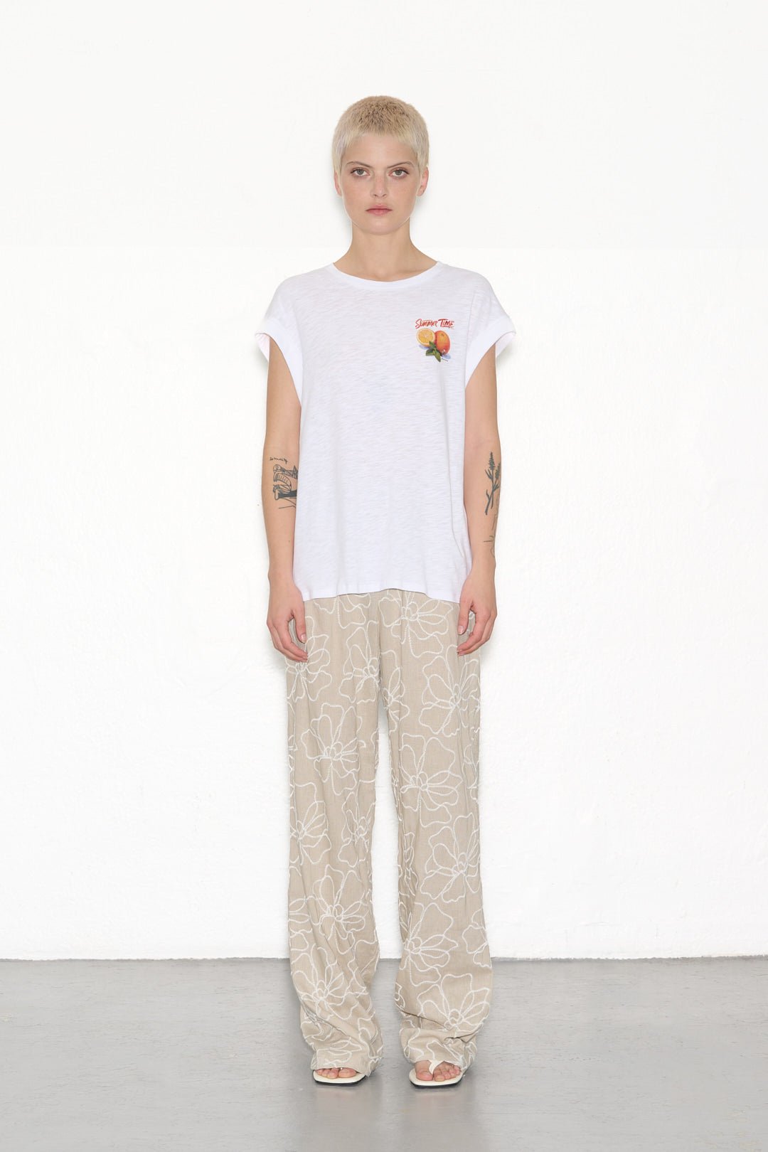 Pantalon PTL - SASHA BEIGE - School Rag