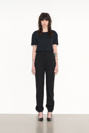 Pantalon PTL - SULLY GRAHA NOIR - School Rag