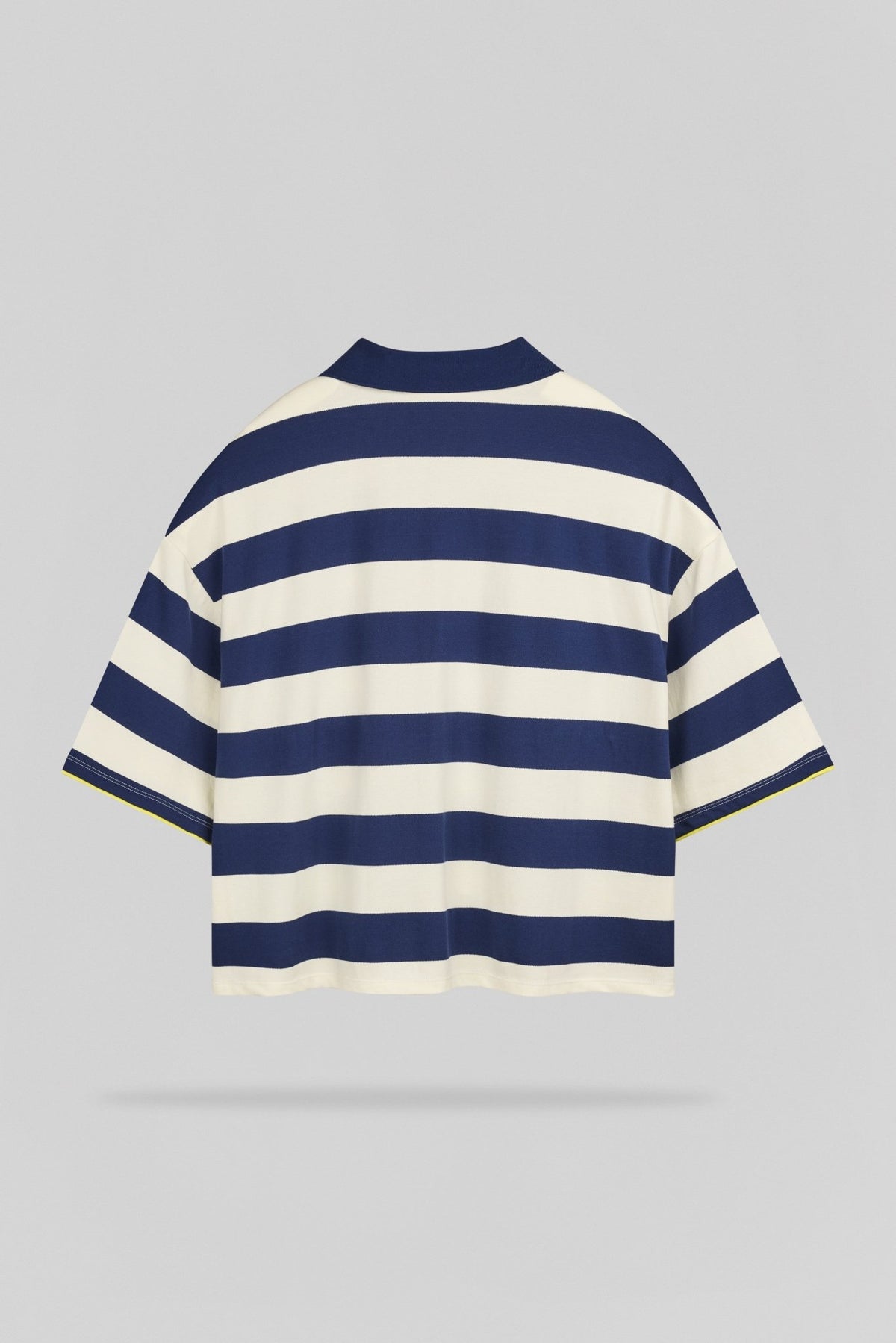 Polo oversize rayé avec robot DEEKY - School Rag