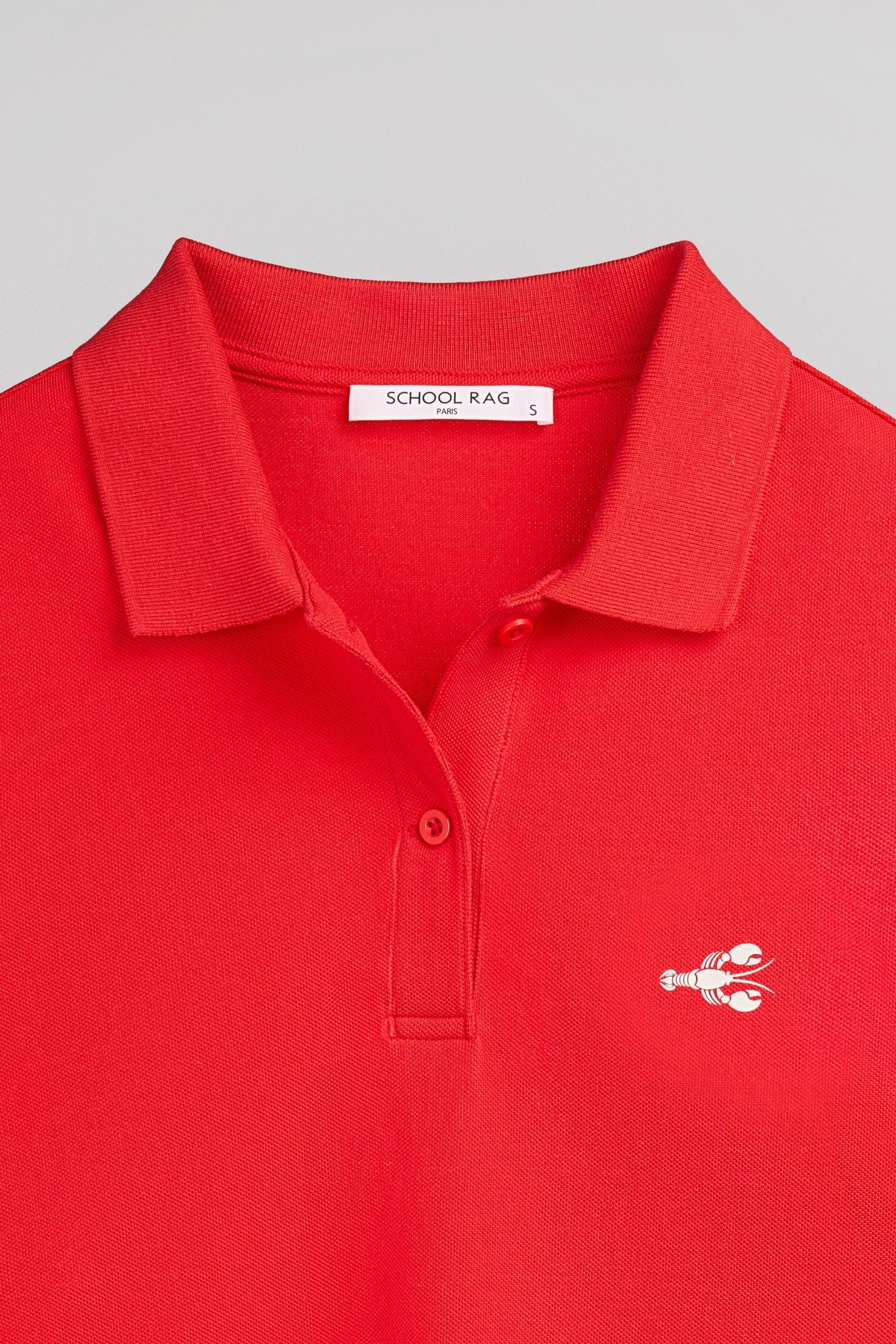 Polo PL - LOBSTER ROUGE - School Rag