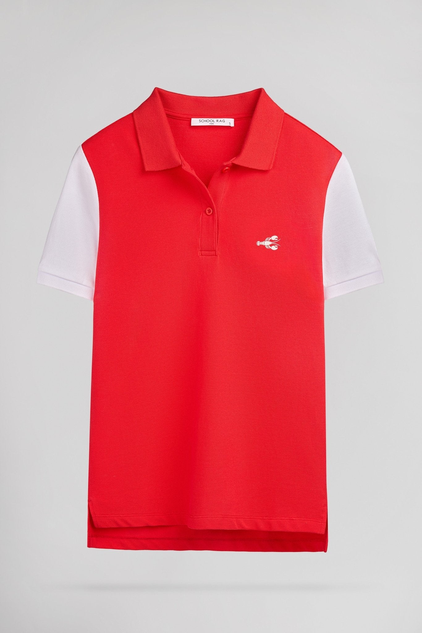 Polo PL - LOBSTER ROUGE - School Rag