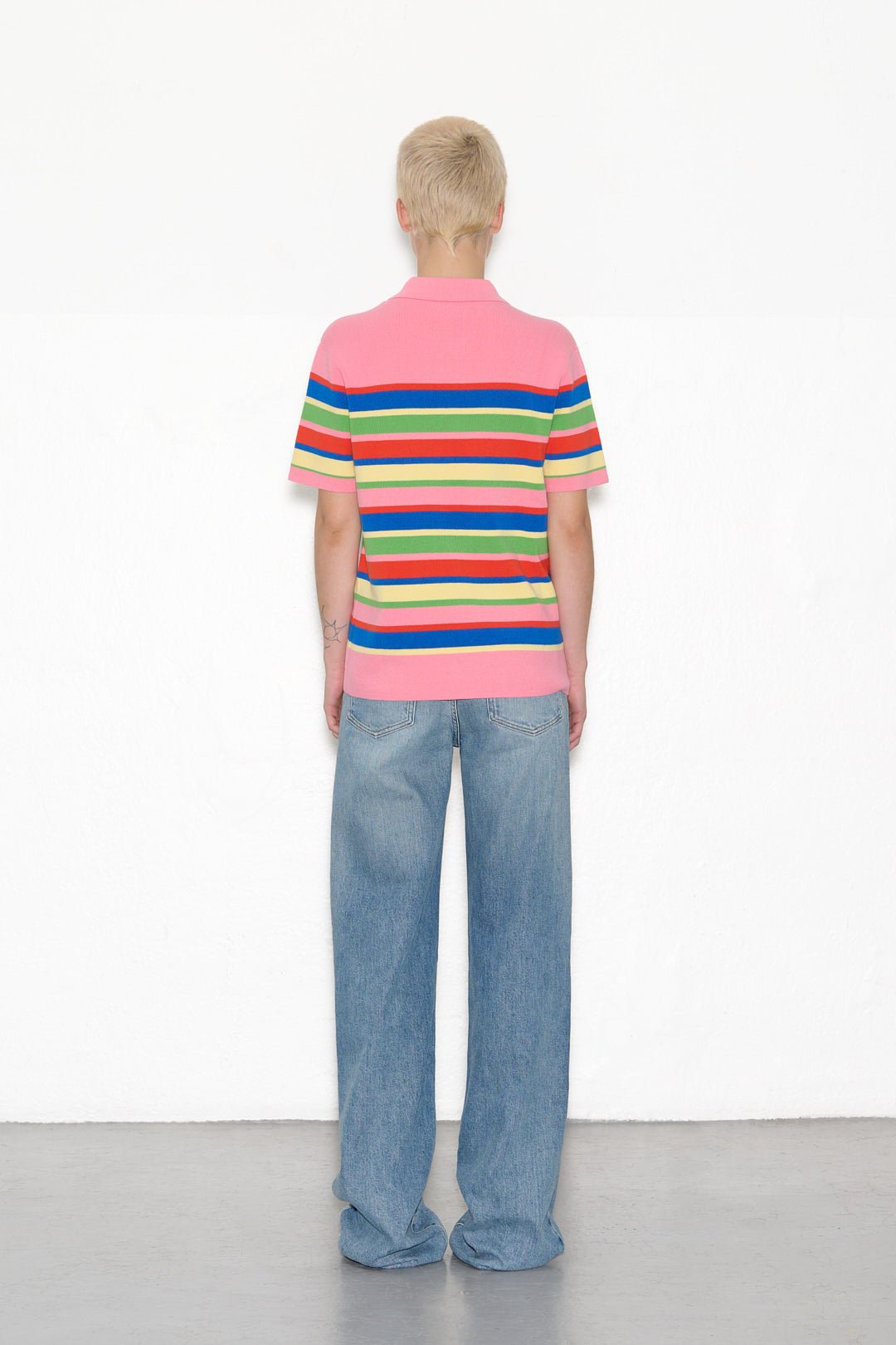 Polo PL - NAUTILUS HEA BRIGHT STRIPES - School Rag