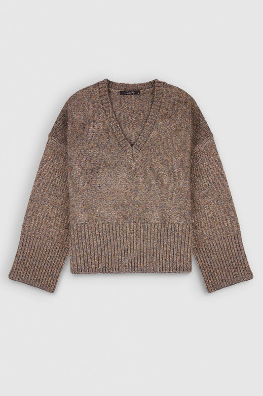 Achat Pull ample en maille lurex PALISSANDRE LUREX GRIS METALLIC LUREX - School Rag