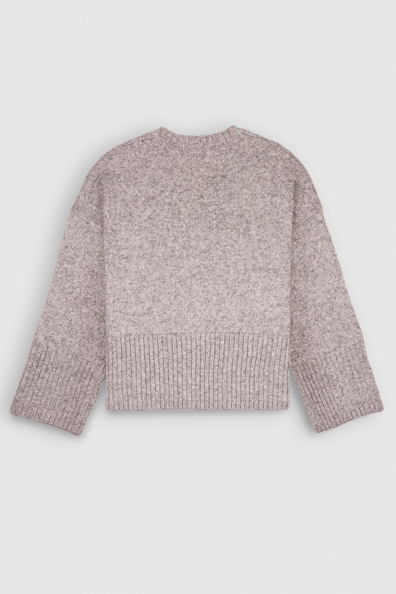 Pull ample en maille lurex PALISSANDRE LUREX SILVER METALLIC LUREX - School Rag