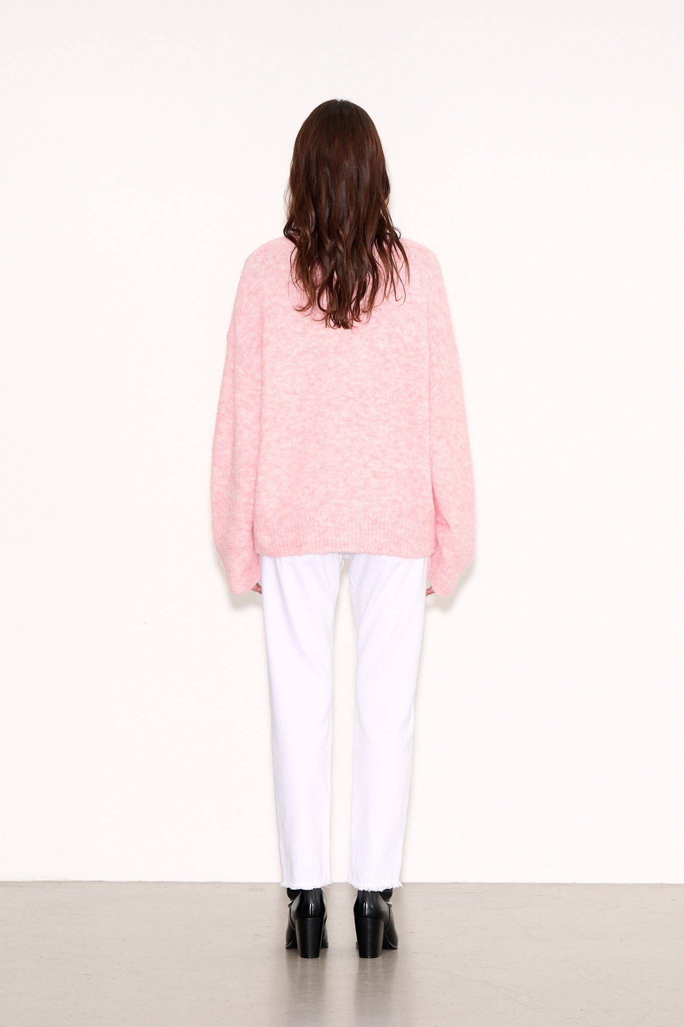 Pull ample P - LOBSTY PINK MELANGE - School Rag