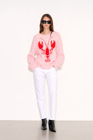 Pull ample P - LOBSTY PINK MELANGE - School Rag