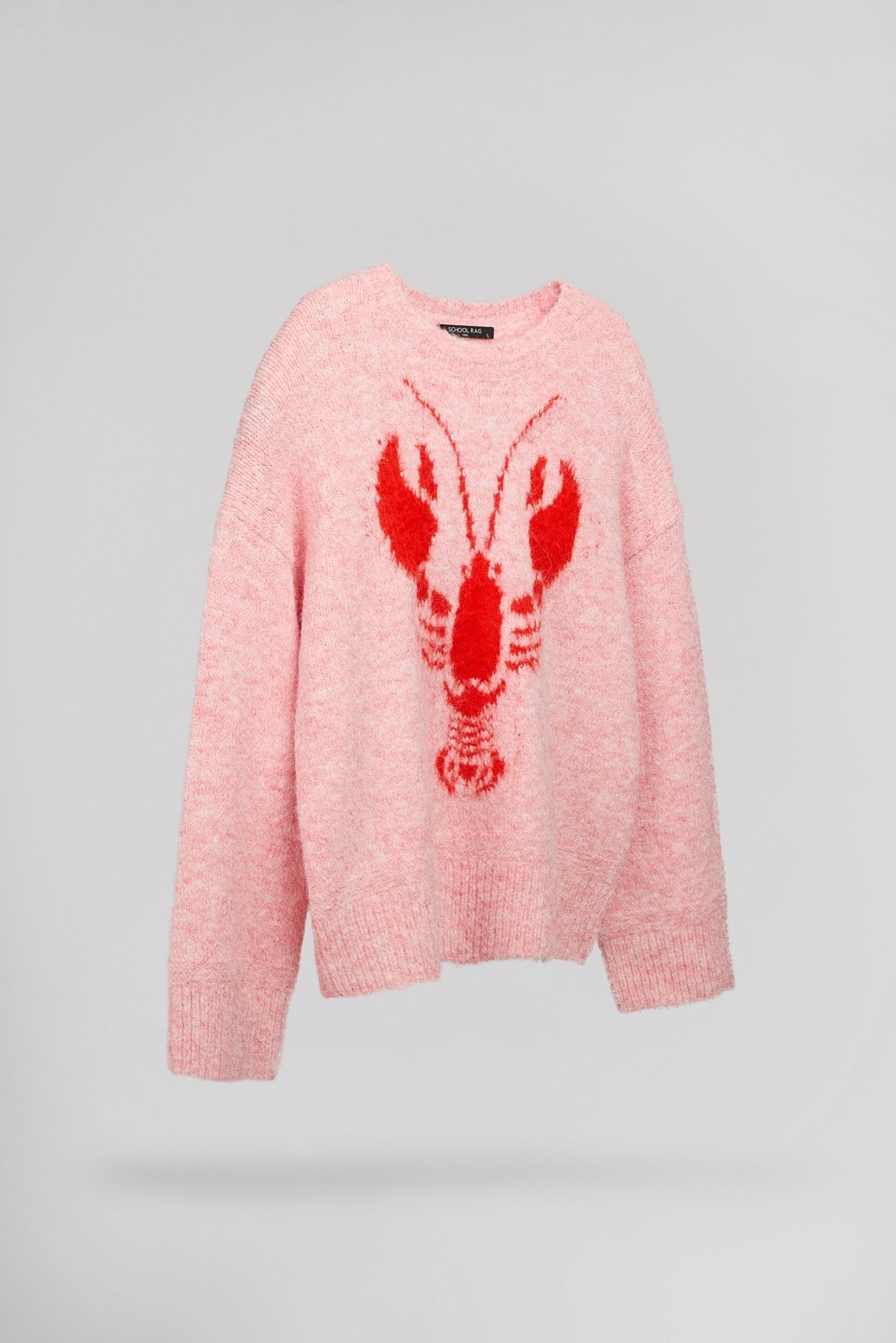 Pull ample P - LOBSTY PINK MELANGE - School Rag