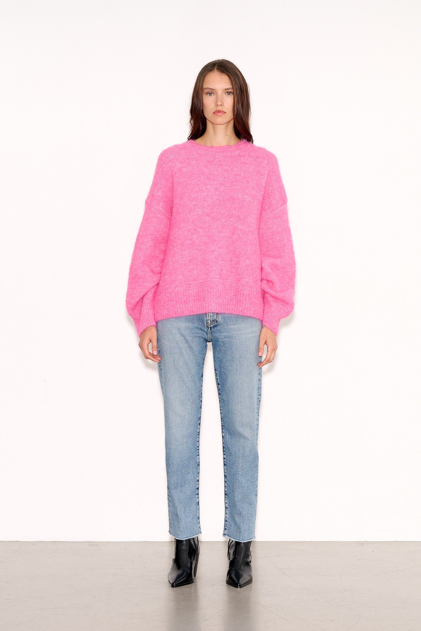 Pull ample P - LOWY FUSCHIA MELANGE - School Rag
