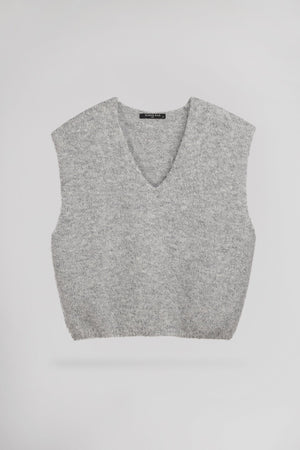 Pull ample PALLAVI GRIS CHINE - School Rag