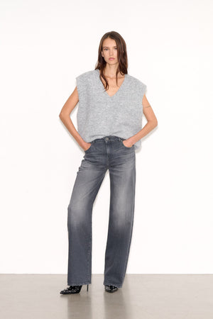 Pull ample PALLAVI GRIS CHINE - School Rag