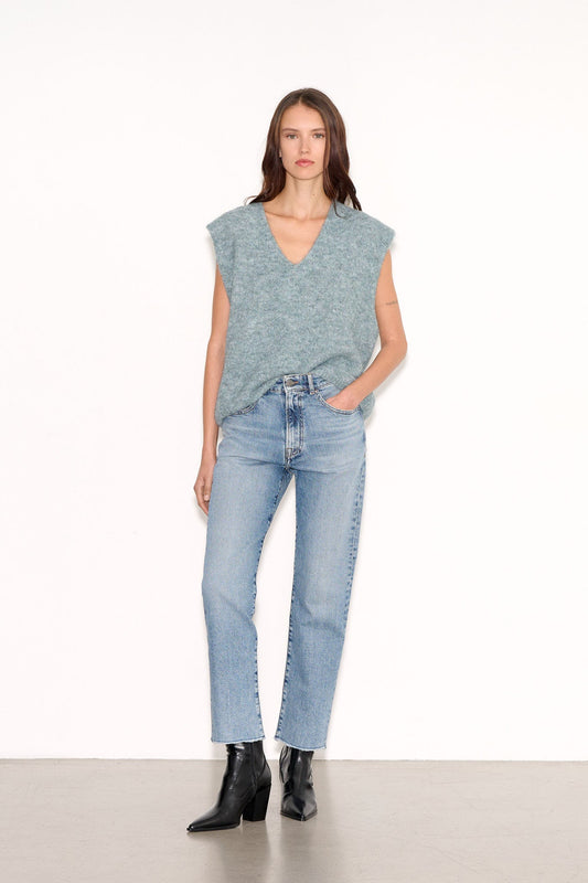 Achat Pull ample PALLAVI PERLE CHINE - School Rag