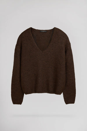 Pull ample PALLAVIA CHOCO - School Rag