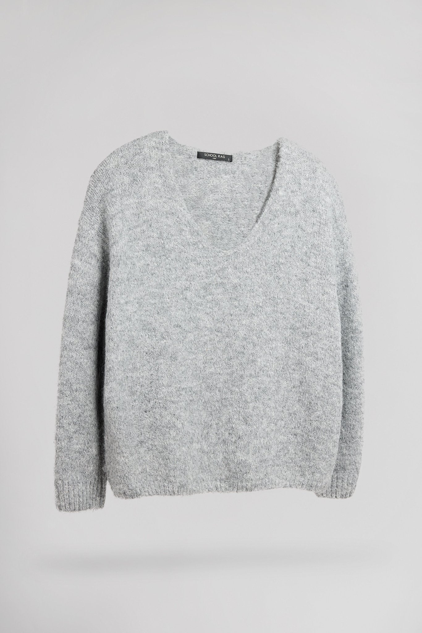 Pull ample PALLAVIA GRIS CHINE - School Rag