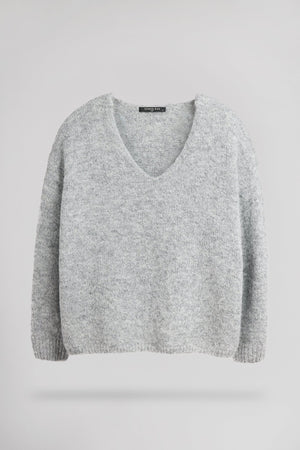 Pull ample PALLAVIA GRIS CHINE - School Rag