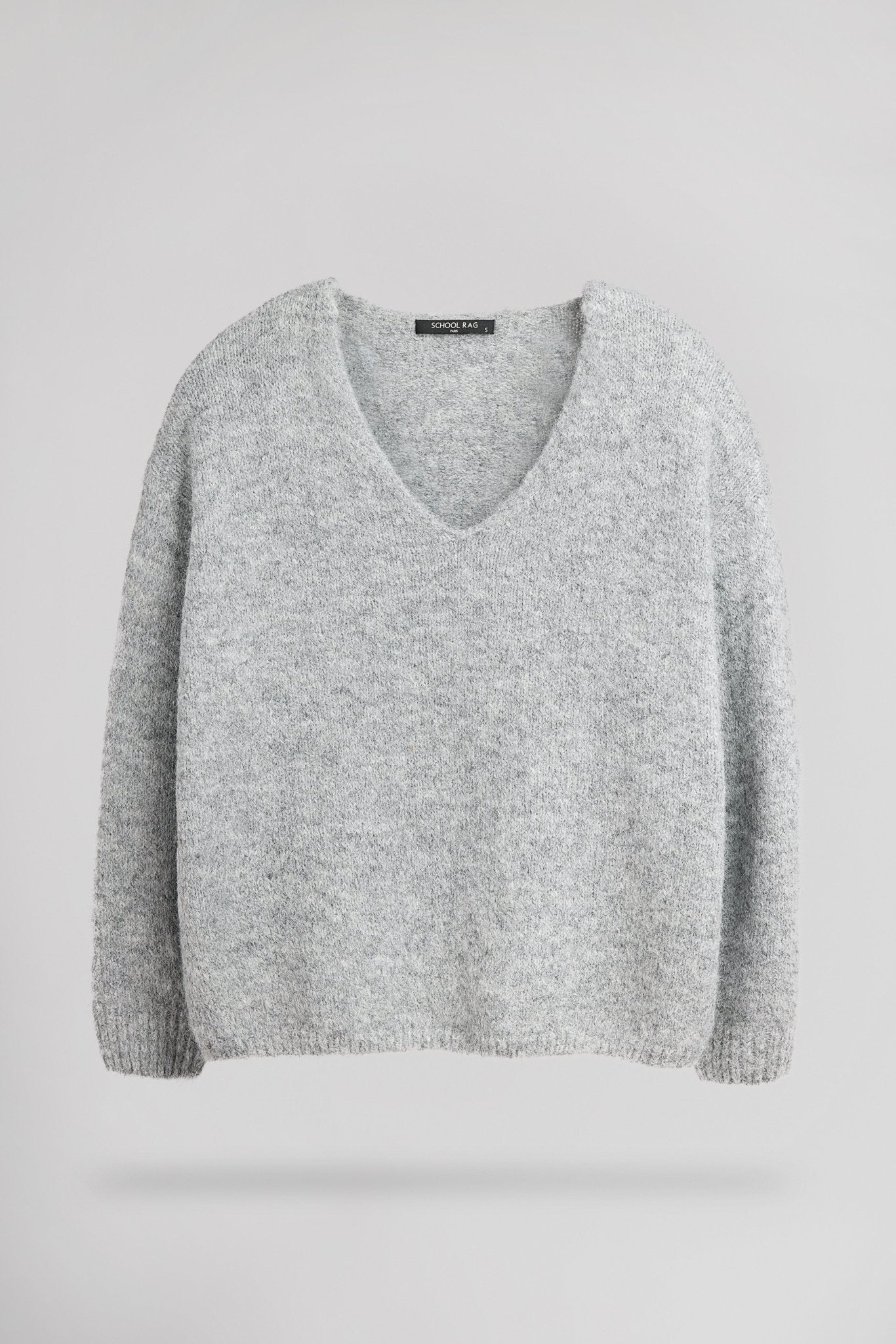 Pull ample PALLAVIA GRIS CHINE - School Rag