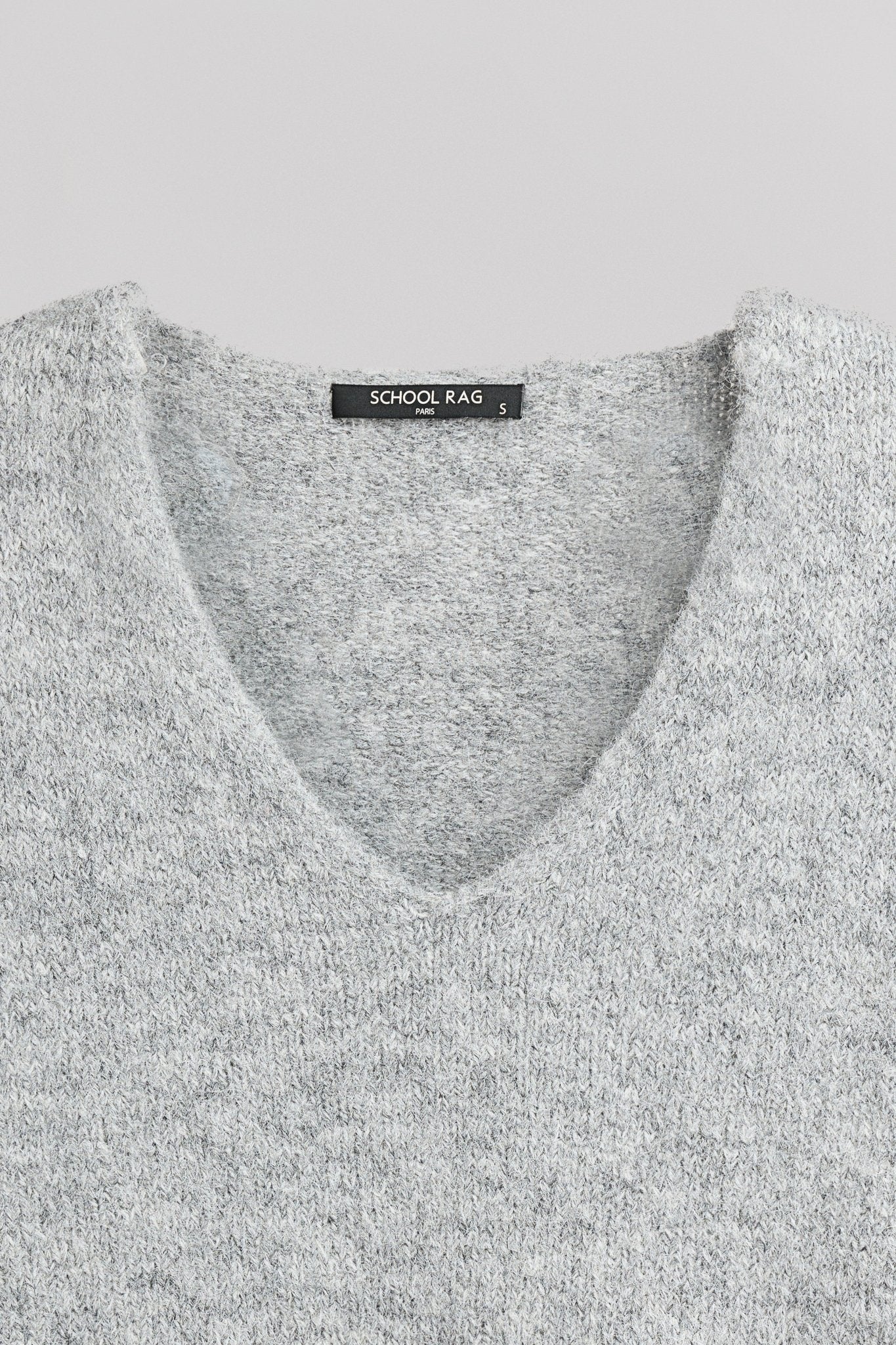 Pull ample PALLAVIA GRIS CHINE - School Rag