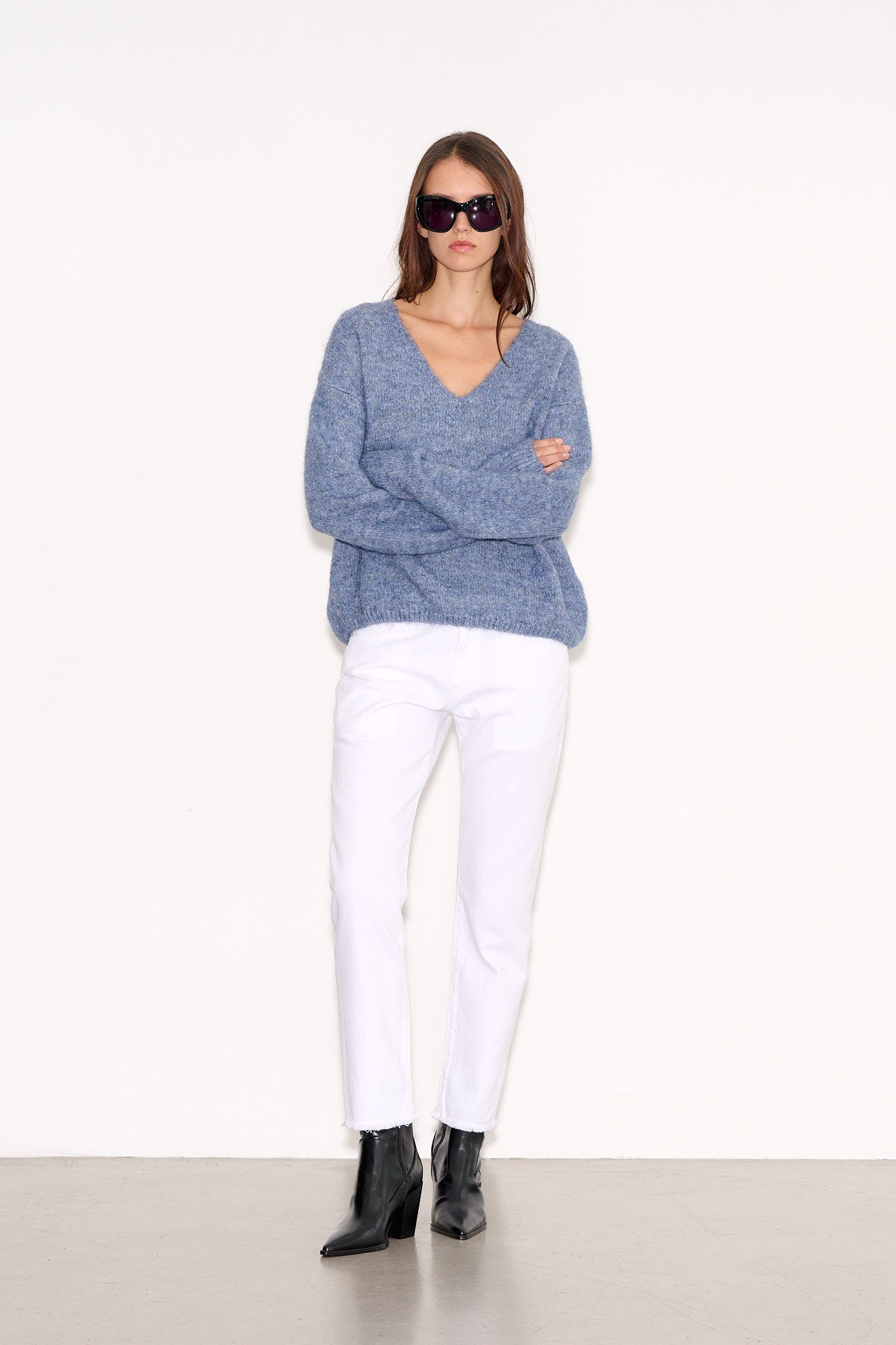 Pull ample PALLAVIA MARINE CHINE - School Rag