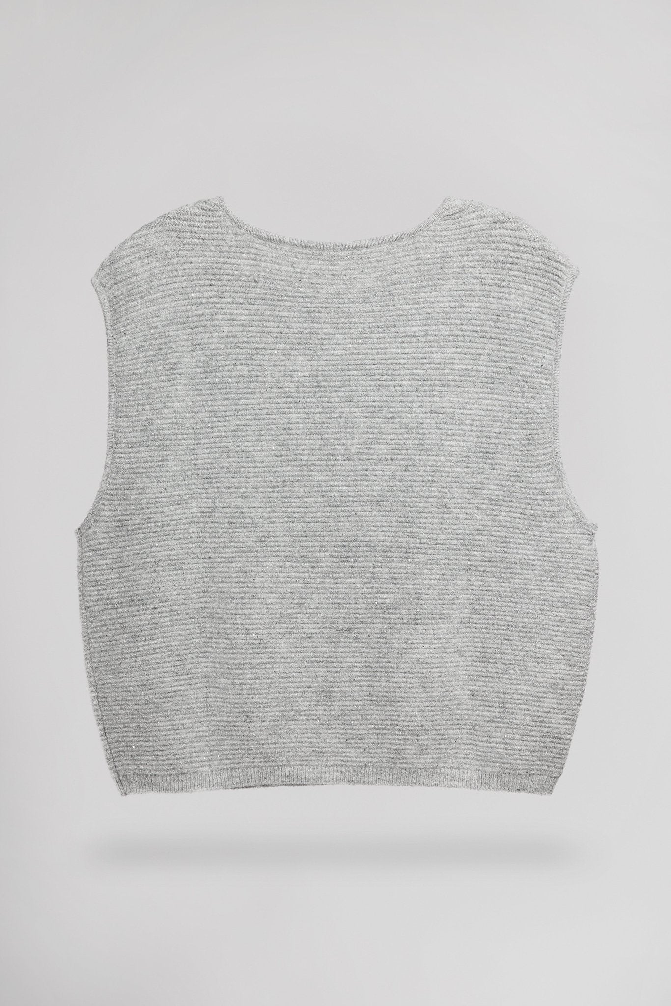 Pull ample PALMYRE WAVY GRIS CHINE PAILLETTE - School Rag