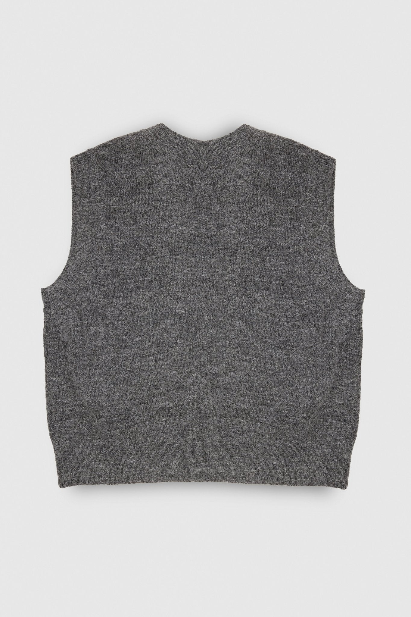 Pull ample sans manches PEESHOP POCKET GRIS CHINE MOYEN - School Rag