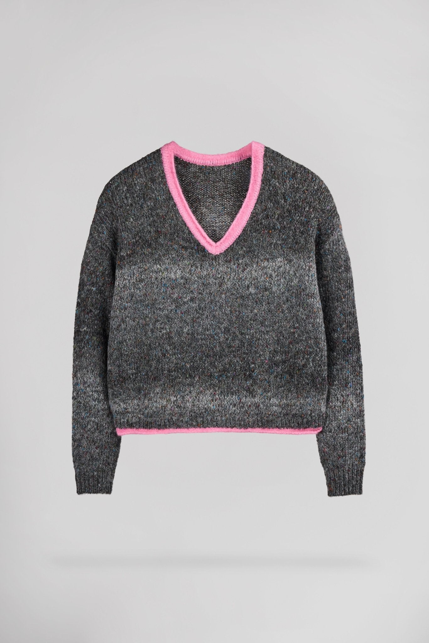 Pull avec finitions contrastées PALLAVIA LINE - School Rag