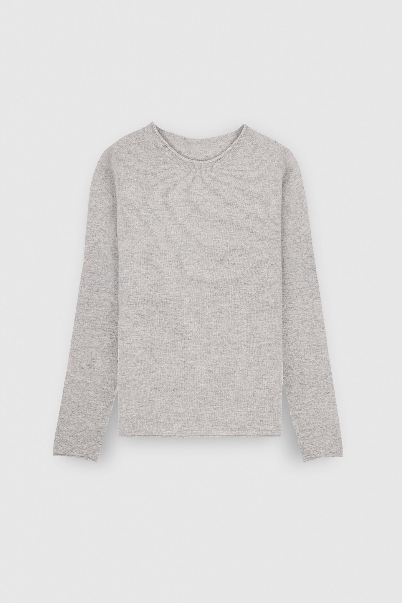 Pull en laine PARADISO GRIS CHINE - School Rag