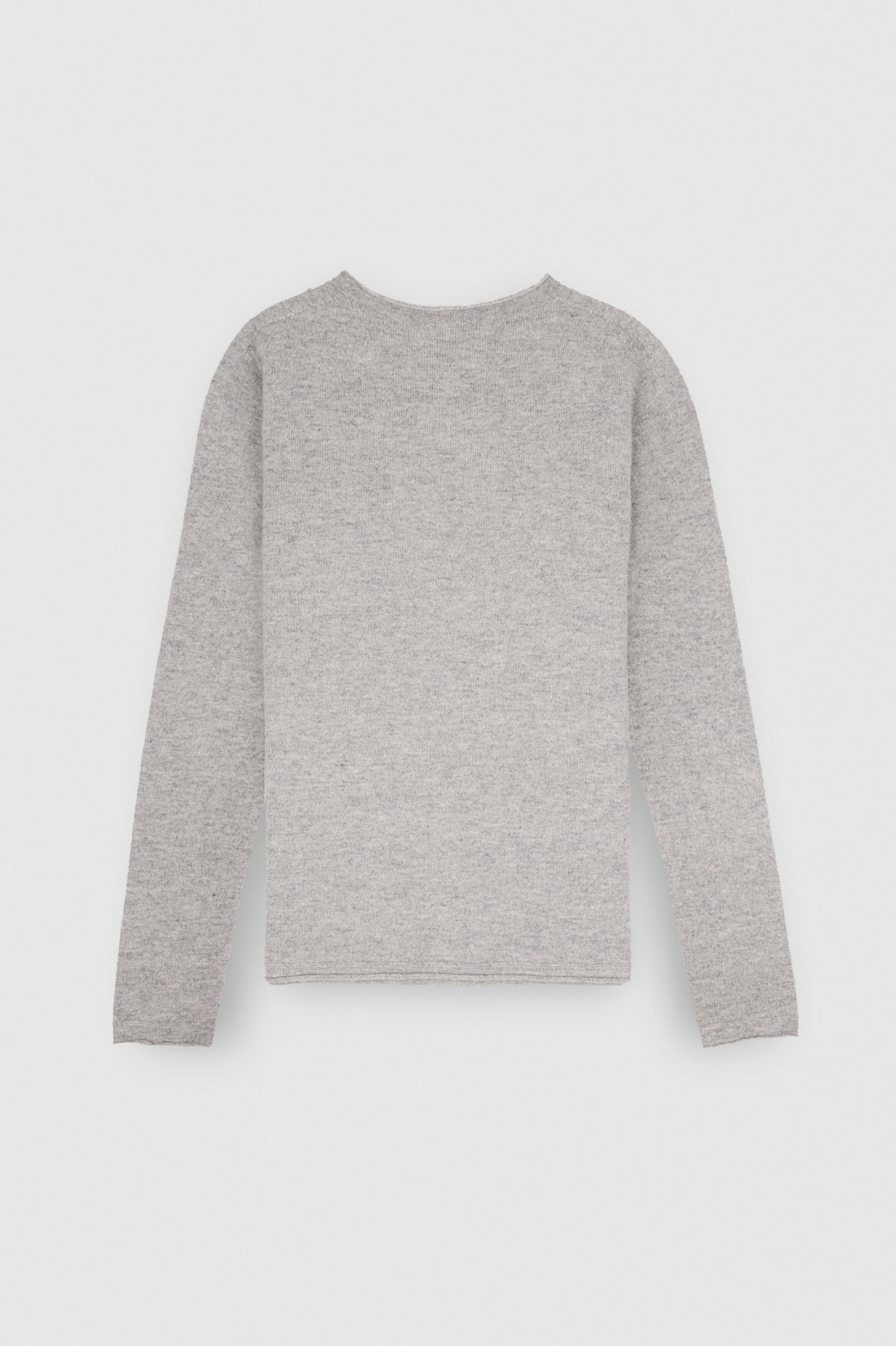 Pull en laine PARADISO GRIS CHINE - School Rag