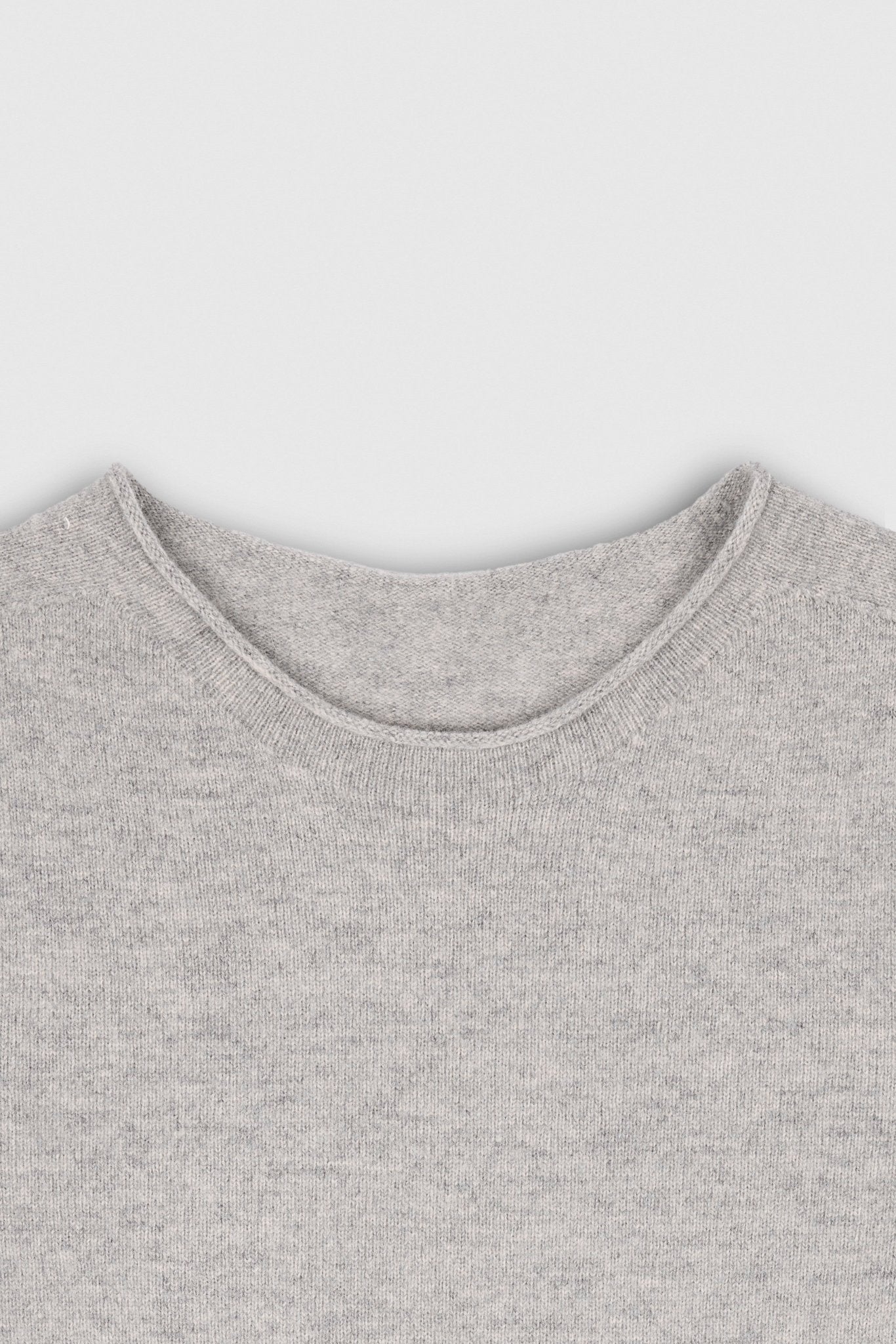 Pull en laine PARADISO GRIS CHINE - School Rag