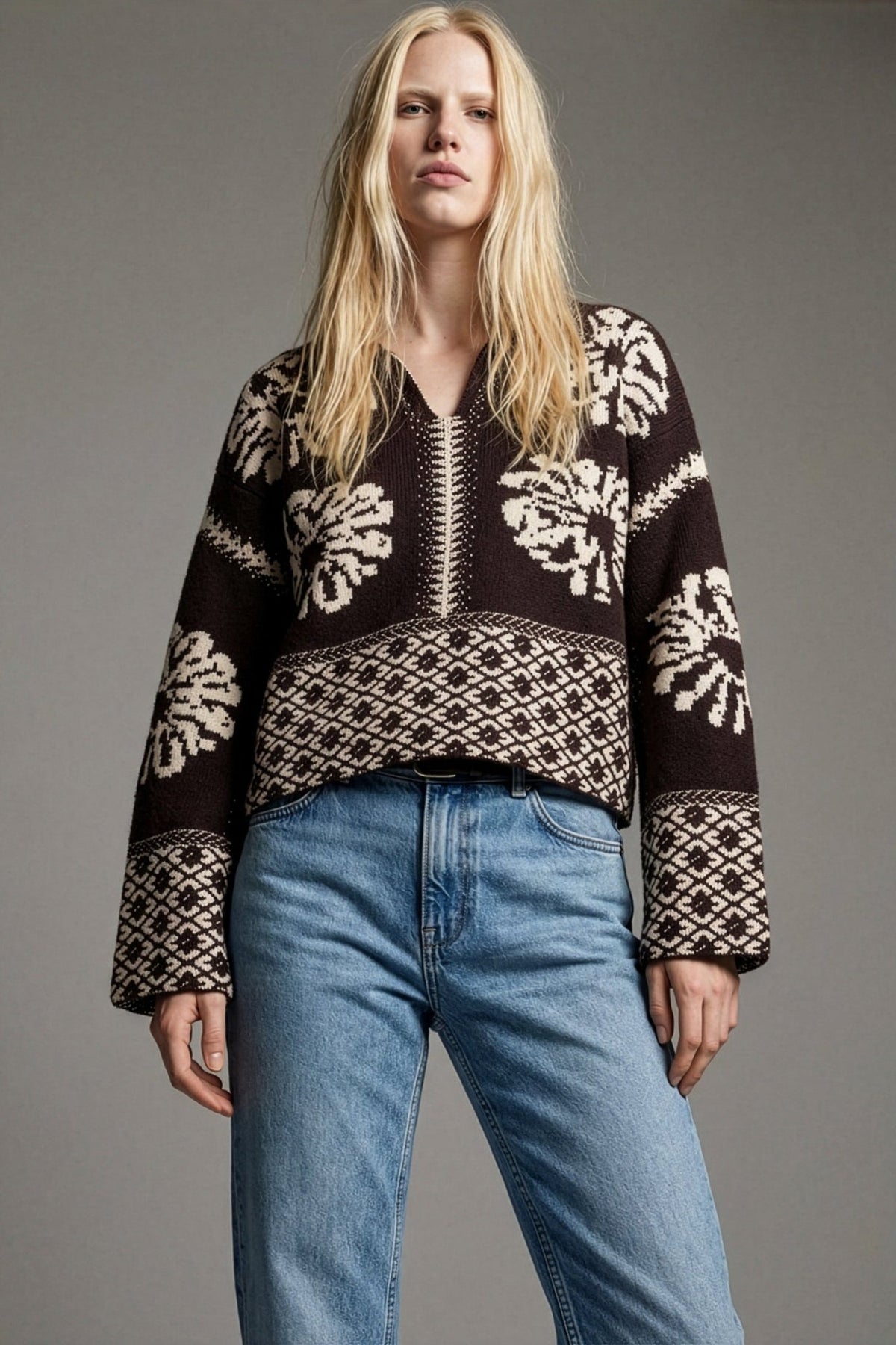 Pull jacquard PACO - School Rag