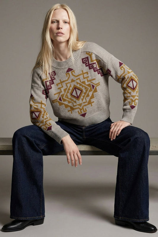 Achat Pull jacquard PRESTO JACQUARD - School Rag