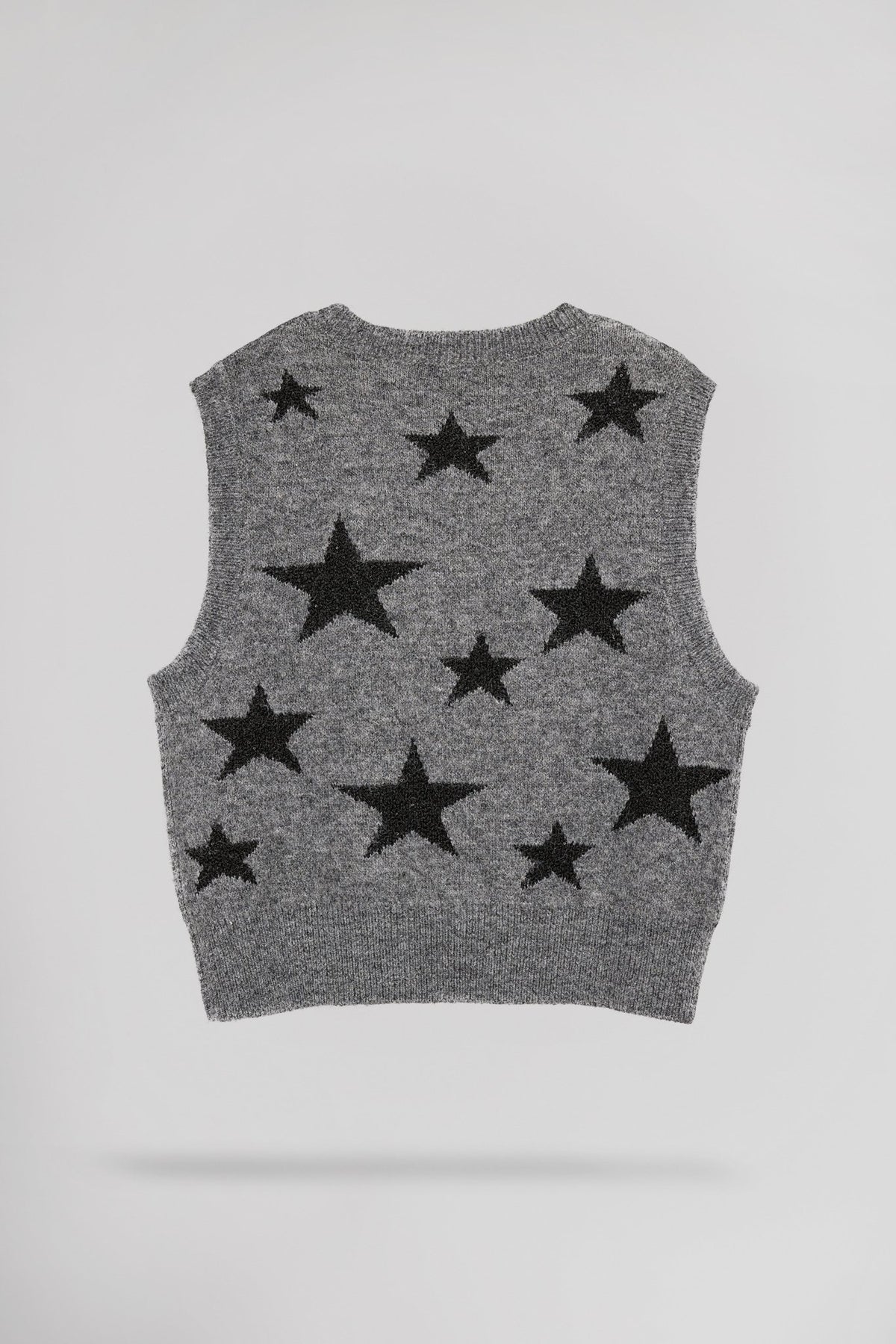 Pull jacquard sans manche ALITA - School Rag