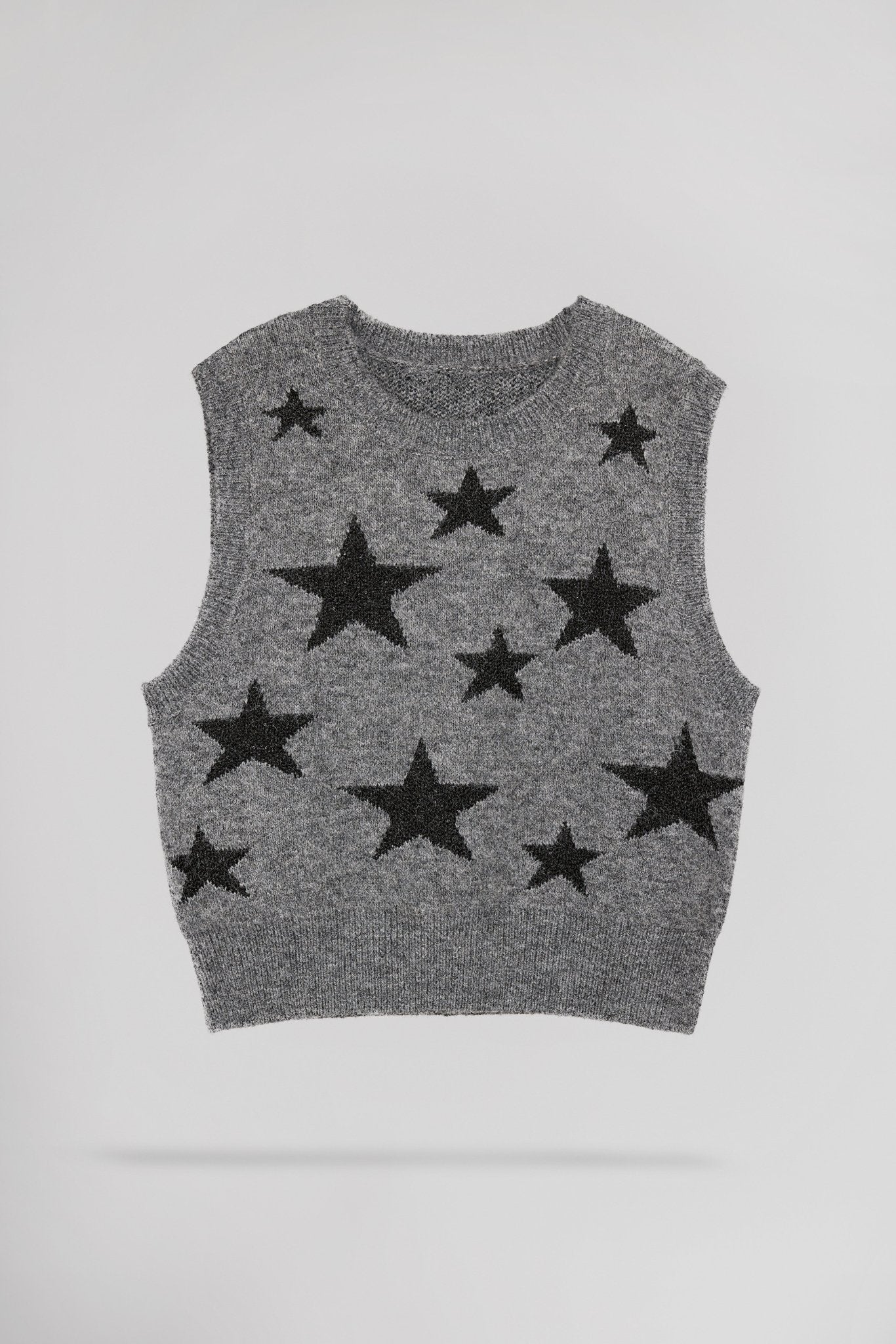 Pull jacquard sans manche ALITA - School Rag
