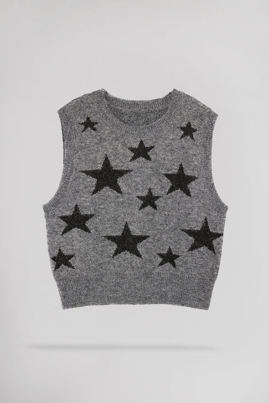 Achat Pull jacquard sans manche ALITA - School Rag