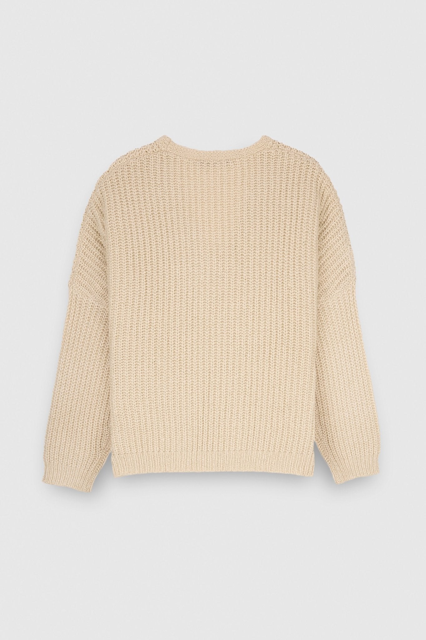 Pull oversize en maille lurex PACIFIC FULLSHY BEIGE FULLSHY - School Rag