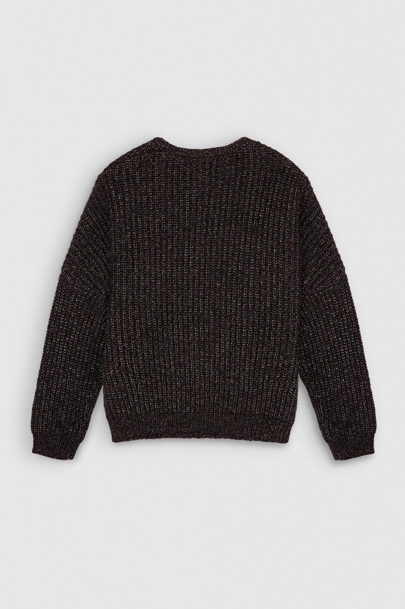 Pull oversize en maille lurex PACIFIC FULLSHY BLACK FULLSHY - School Rag