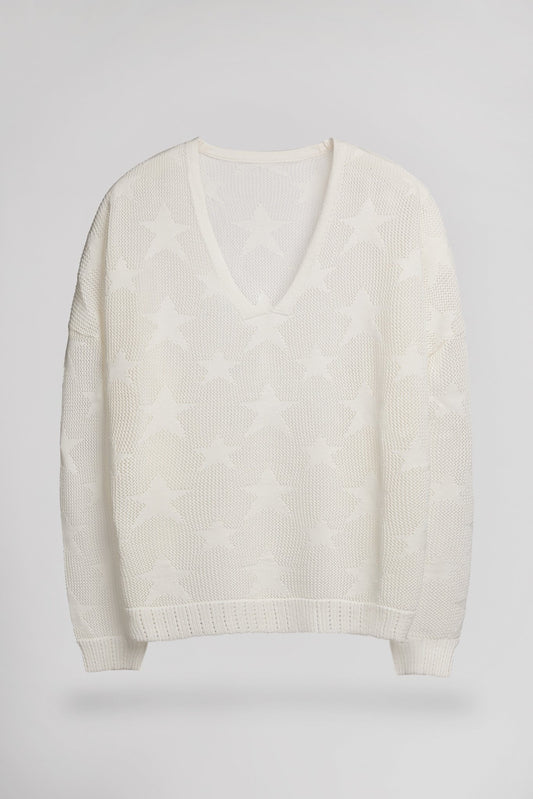 Achat Pull PACIFIC STAR BLANC - School Rag