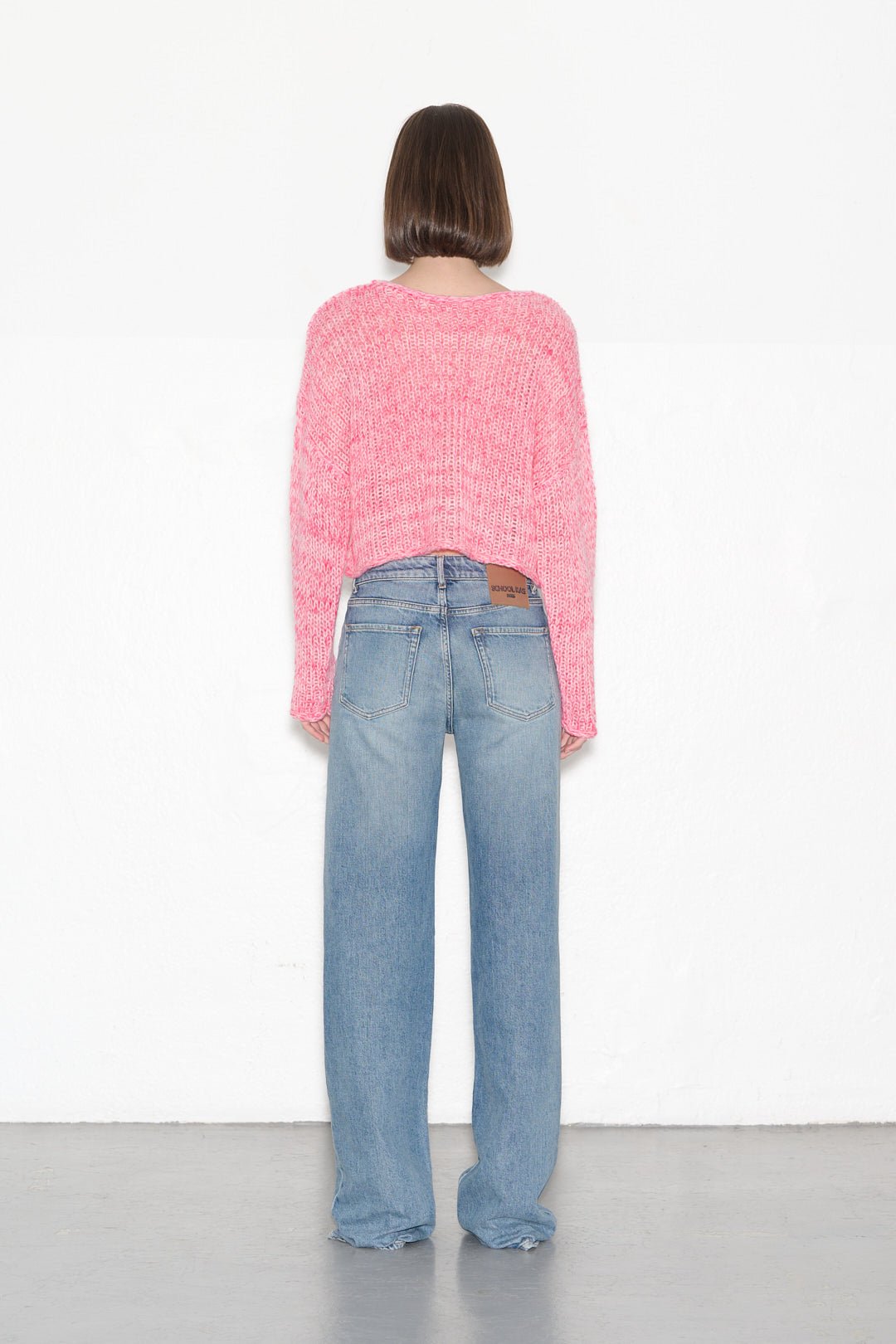 Pull PAINBOW COLOR PINK MELANGE - School Rag